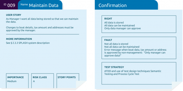 maintain data+confirmation